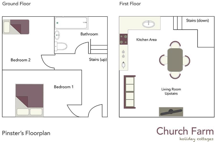 Church Farm Holiday Cottages - Pinster Cottage Ashbourne  Exterior photo